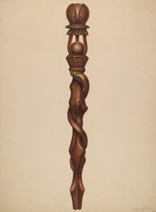 Jogar favágó faragás, c. 1938.