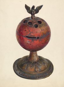 Játékbank: Globe, c. 1939. alkotó: Walter Hochstrasser
