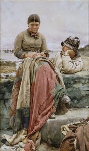 Egy szerető és lánya, 1884