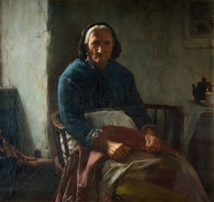 Egy öreg cornwalli nő, 1882-1900.