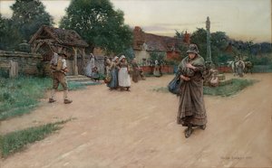 Elárulta, 1887 alkotó: Walter Langley
