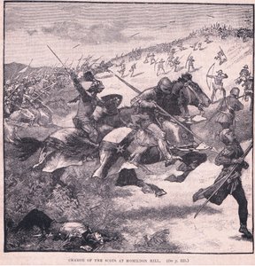 A skótok vádja Homildon Hillnél Kr. u. 1402 alkotó: Walter Paget