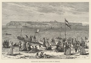 Helgoland, a Németországnak átengedendő sziget alkotó: Walter Paget