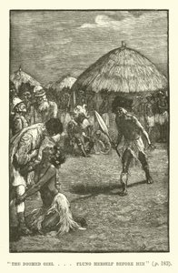 Illusztráció a King Solomons Mineshez, H Rider Haggardtól alkotó: Walter Paget