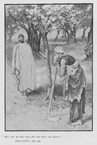Illusztráció a pápa Homérosz Odüsszeiájához (litho) alkotó: Walter Paget