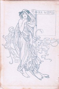Belső borítóterv (zöld-fehér), 1900-as évek alkotó: Walter Paget