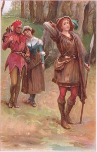 Rosalind, 1900-as évek alkotó: Walter Paget