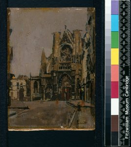 St Jacques-templom, Dieppe, 1899-1900 alkotó: Walter Richard Sickert