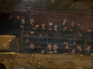 Noctes Ambrosionae, Az öreg mogul galériája, 1906-07. alkotó: Walter Richard Sickert