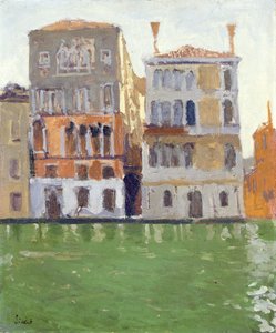 Eleonara Duse palota (olaj, vászon) alkotó: Walter Richard Sickert