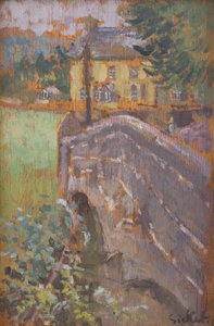 The Bridge, Chagford alkotó: Walter Richard Sickert