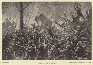 Polgárháború Kansasban (litho)