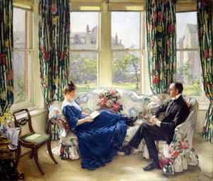 The Morning Room, 1907 körül (olaj, vászon)