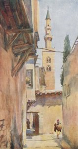 Damaszkusz: Jézus minaretje alkotó: Walter Spencer Stanhope Tyrwhitt