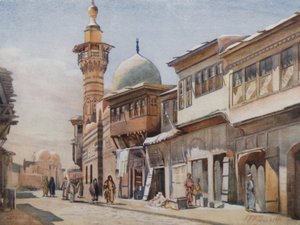 A Midan közelében, Kairóban alkotó: Walter Spencer Stanhope Tyrwhitt
