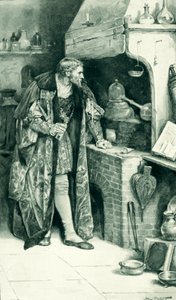 IV. James alkimistaként a laboratóriumában alkotó: Walter Stanley Paget