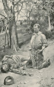 Király nézi Burke utolsó pillanatait alkotó: Walter Stanley Paget