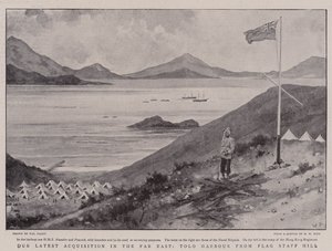 Legújabb szerzeményünk a Távol-Keleten, Tolo Harbour a Flag Staff Hill-től alkotó: Walter Stanley Paget