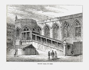 Crosby Hall 1790-ben, 1878-ban