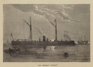 HM Ironclad Hotspur alkotó: Walter William May