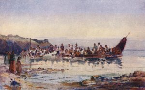 Új-Zéland: (színes litográfia)