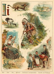I. betű (chromolitho)