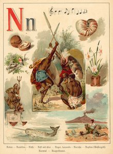 N betű (kromolit)