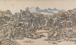 Wangchuan villa, 1711-ben.