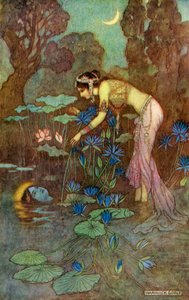 „Sita Rámát talál a lótuszvirágzások között”, 1913.