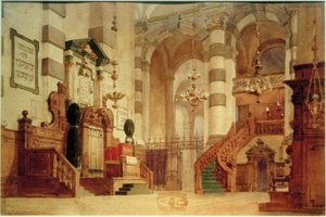 A katedrális belseje alkotó: Vasilij Dmitrievich Polenov