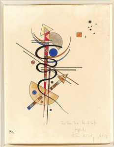 Akvarell Mrs. Toni Kirchhoffnak alkotó: Wassily Kandinsky