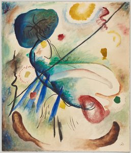 Akvarell vonással alkotó: Wassily Kandinsky