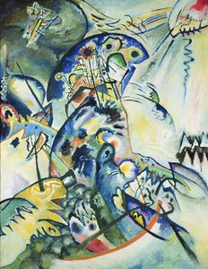 Kék fésű, 1917 alkotó: Wassily Kandinsky