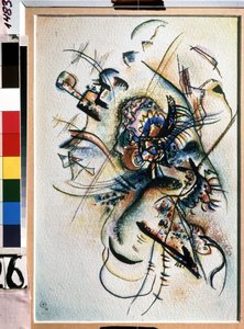 "Kompozíció"" Vaszilij Kandinszkij (vagy Wassily Kandinsky vagy Kandinskyj) festménye alkotó: Wassily Kandinsky