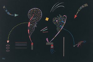 Két part, 1938. alkotó: Wassily Kandinsky