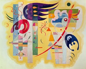 Domináns ibolya, 1934 (olaj és homok, vászon)