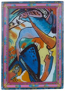 Az utolsó ítélet angyala (Az utolsó ítélet töredéke) alkotó: Wassily Kandinsky