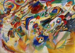 2. vázlat a VII. kompozícióhoz alkotó: Wassily Kandinsky