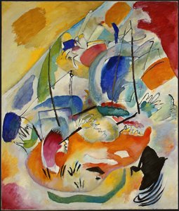 "" Improvizáció ೩೧, tengeri csata "" Butte Nail Novel - Painter Day Vaszilij Kandinszkij (a Vassily Kandinsky au Kandinsky alkotó: Wassily Kandinsky