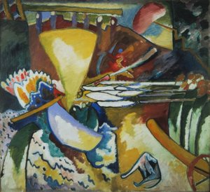 Improvizáció II alkotó: Wassily Kandinsky