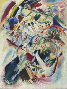Kandinsky - Panel Edwin R. Campbell számára No. 4, 1914 alkotó: Wassily Kandinsky