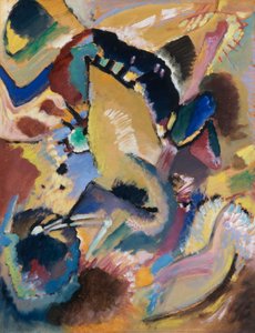 Kis tanulmány egy Campbell I számára készült falképhez, Ősz II (?), 1914 alkotó: Wassily Kandinsky