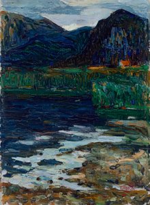 Kochel - Schlehdorf alkotó: Wassily Kandinsky