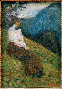 Kochel – Gabriele Münter alkotó: Wassily Kandinsky