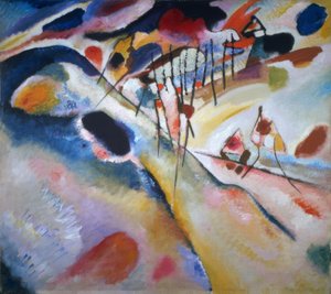 tájkép alkotó: Wassily Kandinsky
