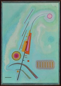 Könnyű (festmény vászonra) alkotó: Wassily Kandinsky