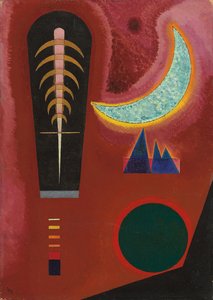 Lazán Pirosban; Elveszít Rotban alkotó: Wassily Kandinsky