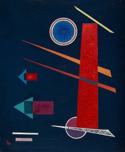 Erőteljes vörös 1928 alkotó: Wassily Kandinsky