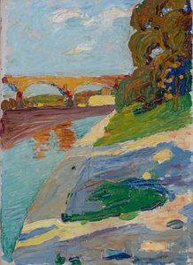 München - az Isar alkotó: Wassily Kandinsky