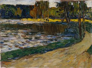 München - Angol kert alkotó: Wassily Kandinsky